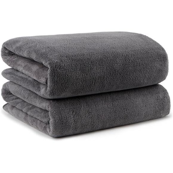 Bath Towels Pack of 2(27'' x 54'') - Soft Feel, Highly Absorbent, Quick - Picture 1 of 7